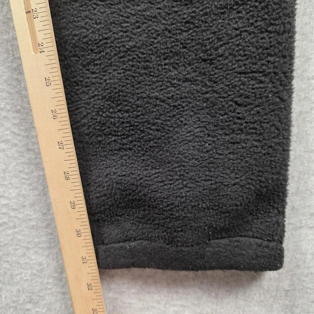 The North Face‎ Pants Mens 37x32 XL Black Fleece Sweatpants Zip Side Made USA